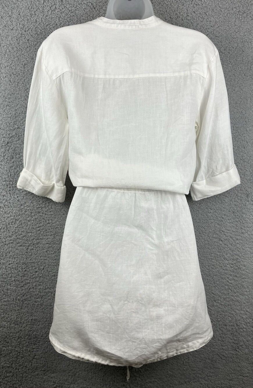 Standard James Perse 100% Linen Shirt Dress Tunic Sz 2 (Women's 4-6) Minimalist - Picture 2 of 7